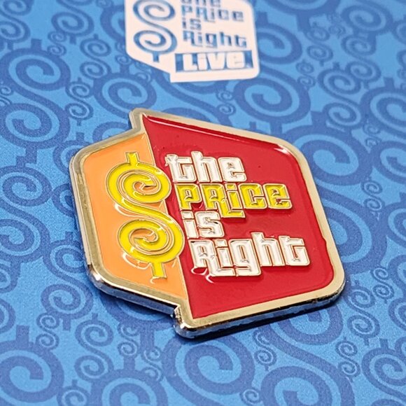 The Price is Right LIVE!  TPIR Logo Enamel Pin - Picture 1 of 3